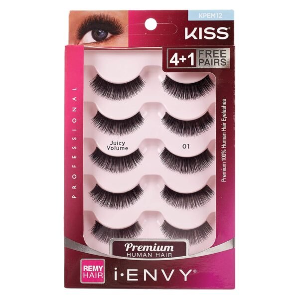 81mM1LnDn4L._SL1500_.jpg KISS I ENVY Multi Pack Eyelashes Juicy Volume 01 KPEM12