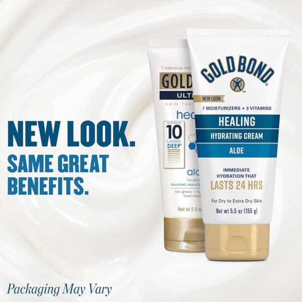 Gold Bond Healing Skin Therapy Lotion with Aloe 5.5 oz., Non-Greasy & Hypoallergenic