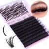 81mv-HVSZXL._SL1500_.jpg Lash Clusters 100D Long 12-20mm Lash Spikes Eyelash Clusters Volume Individual Lashes DIY Spiky Lash Extension Mega Cluster Eyelash Extensions Mink Strips Lashes Thick by CORUSCATE