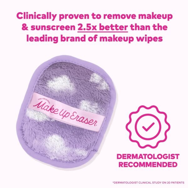 Makeup Eraser The Original, 7-Day Set, Erase All Makeup with Just Water, Including Waterproof Mascara, Eyeliner, Foundation, Lipstick, Sunscreen, and More!