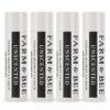 81nYjTF0joL._SL1500_.jpg Natural Lip Balm - Organic & Natural Ingredients - Beeswax Based Moisturizing Lip Care Chapstick for Chapped Lips - Great Gift Idea - Farm & Bee - 0.15oz (Pack of 4 - Unscented)