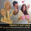 81o43mTbA9L._SL1500_.jpg MRD Hair Brush Set, Natural Bamboo Comb Paddle Detangling Hairbrush, Wide-tooth and tail comb No Bristle, suit for Women Men and Kids Thick/Thin/Curly/Dry Hair Gift kit