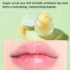 81oEBeymzeL._SL1500_.jpg TOCOBO Lemon Sugar Lip Mask – Korean Vegan Lip Scrub & Overnight Exfoliating Treatment for Dry, Chapped Lips – Hydrating, Plumping, Smoothing – Glazed Balm Texture, Non-Sticky, 0.68oz
