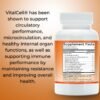 81oJP64yX9L._AC_SL1500_.jpg Vital Cell Natural Anti-Aging Supplement for Men and Women, Supporting Circulation and Healthy Organ Function (180 Vegetarian Capsules)