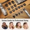 81oPpvHaB1L._AC_SL1500_.jpg Jack & Rose Clippers and Trimmers Set, Cordless Hair Clippers for Men, Barber Clippers Set