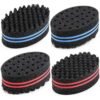 81pdw1JhUXS._SL1500_.jpg 4 Pcs Small Holes Hair Twist Sponge, Barber Curl Sponge Brushes for Dreads Locking Afro Curl Coil Comb Care Tool