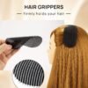 81q2ntTfYyL._SL1500_.jpg NEWISHTOOL Hair Extension Tool Kit - Silicone Micro Beads, Stainless Steel Beads Plier, Metal Bead Threader and Needle Pulling Hook for Beading Hair Extensions, Girls Cosplay Party Hair Styling Tool