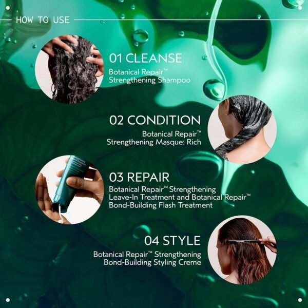 Aveda Botanical Repair Strengthening Leave-In Treatment for Damaged Hair | Instantly Strengthens Hair | Heat Protectant | Helps Protect From Breakage | Reduces Frizz | 99% Naturally Derived