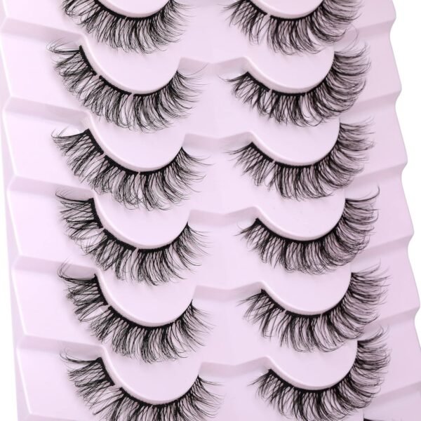 81qSg85TsyL._SL1500_.jpg Cluster Lashes Extensions Natural Look False Eyelashes 3D Individual Lashes 15mm DIY Strip Lash Multipack