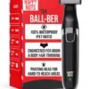 HAPPY NUTS The Ballber™ Electric Body Hair Trimmer for Men - Mens Body Groomer Kit for Privates - IPX7 Waterproof Shaver for Hard to Reach Areas