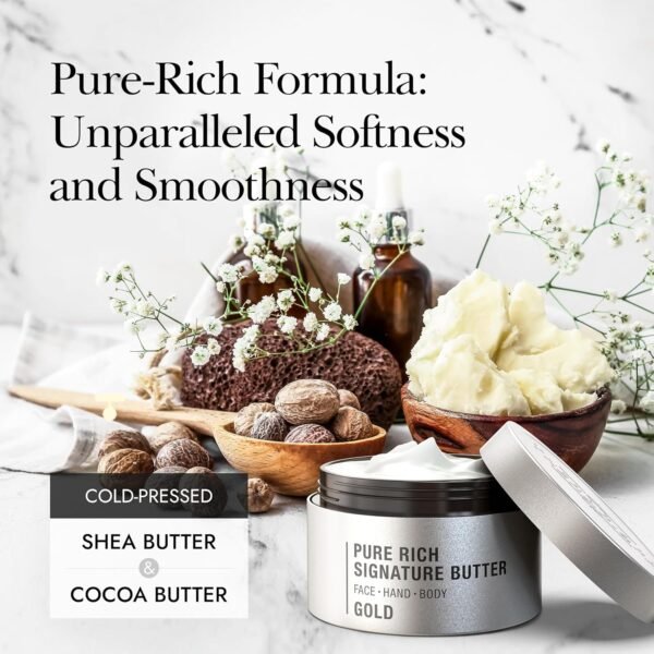 Nourishing Body Butter – Hydrating Body Cream with Shea Butter, Ceramides, Collagen & Vitamin B5 to Soothe, Restore & Protect Very Dry Skin (Phyto, 7.0 fl oz)