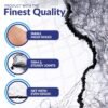 100Pcs Black Hair Net 24" Invisible Hair Nets for Women and Men - Perfect for Hair Bun, Sleeping, & Kitchen Food Service