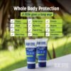Anti Chafe Cream | Long lasting Chafing Protection | Water & Sweat Resistant | Non Sticky & Non Greasy | Non Staining| Whole Body Protection | Gentle on Sensitive Skin