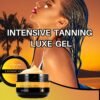 Intensive Tanning Gel for Face & Body, Sun-Kissed Haute Tan Enhancer w/Golden Glow, Natural Butter Balm, Fast Absorbing Outdoor Beauty Cream