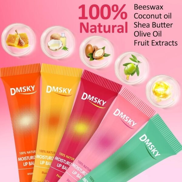 81rfYoIippL._SL1500_.jpg Dmsky Lip Gloss Bulk 12 Pack, Hydrating Squeeze Clear Lip Gloss Set with Shea Butter, Moisturizing High Shine Glossy Lip Oil for Dry Chapped Lips-12 Flavors