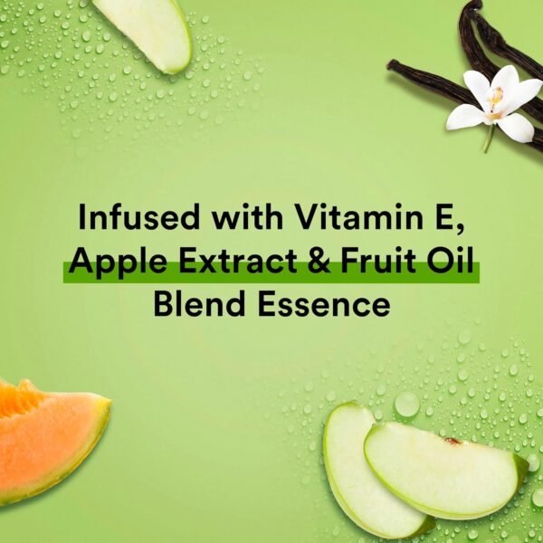 Suave Moisturizing Body Wash, with Juicy Apple and Vitamin E Extract, No Parabens, No Phtahaltes, 18 Oz Pack of 6