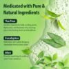 81rl95UUrvL._SL1500_.jpg Antibacterial Body Wash - Antibacterial Soap And Tea Tree Body Wash For Jock Itch, Athletes Foot, Eczema And Back Acne - Anti Bacterial Body Soap For Men And Women Safe For All Skin Types - 8 Oz