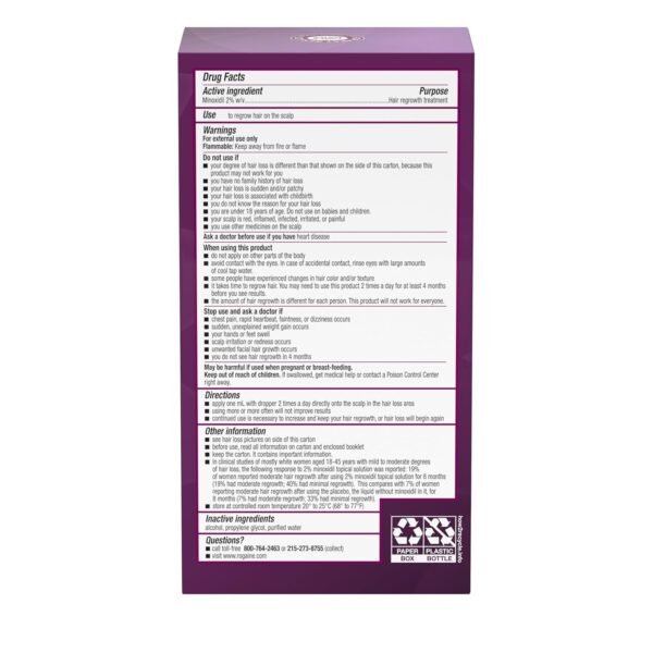 Women's Rogaine Hair Regrowth Treatment (One Month Supply)