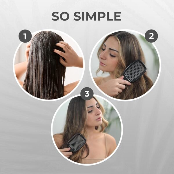 81sA0v9AhL._SL1500_.jpg FHI Heat UNbrush Detangling Brush for Pain-Free Brushing on All Wet or Dry Hair Types — Durable DuoFlex Anti-Static Bristles, Lightweight Handle, Vented Hair Brush