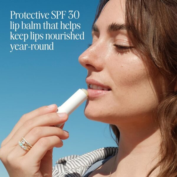 81sFc9kaBDL._SL1500_.jpg COOLA Organic Liplux Lip Balm and Sunscreen with SPF 30, Dermatologist Tested Lip Care for Daily Protection, Vegan and Gluten Free, 0.15 Oz