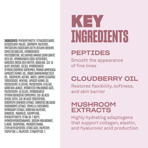 81sJzLOY1bL._SL1500_.jpg BABE ORIGINAL Cloud 9 Peptide Lip Serum | Daily Lip Treatment with Cloudberry Oil, Mushroom Extracts, Hyaluronic Acid for Dryness & Fine Lines | Smoothing & Hydrating Lip Moisturizer | Vegan Lip Care