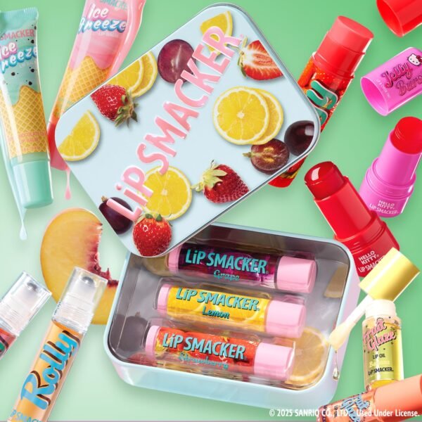 81sMCEeiXNL._SL1500_.jpg Lip Smacker Rolly Lip Gloss, Classic Roller-Ball Design for a Cooling Sensation, Hydrating & Moisturizing Shine - Strawberry