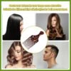 81sXVmPUs0L._SL1500_.jpg Wide Tooth Afro Hair Pick Comb, Hair Styling Tool for Men Plastic Flower Pattern, 7.5 Inch Beauty