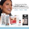 Ardell Seamless Under Lash Clusters Glue & Seal - Clear, Lash Glue for Cluster Lashes, Long Lasting Hold Eyelash Glue with Vitamins A, C, E, 4.2 g, 1-Pack