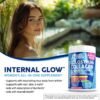 Bovine Colostrum+Collagen Peptides Powder| L-Glutamine L-Lysine Prebiotics Probiotics Digestive Enzymes Vitamin D K2 Vitamin C Quercetin & Folate|Gut Health Supplement Internal Glow By Clean Nutra (1)