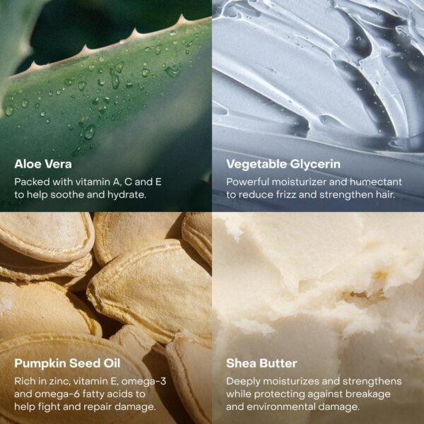 The Deep Conditioning Concentrate, Hydrating and Smoothing for Dry, Damaged, or Frizzy Hair, Hair Mask, Plant-Based, Vegan, 3.4 fl oz