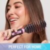 81tM45OpbdL._SL1500_.jpg Conair Salon Results Vent Hairbrush Set - Detangling Hair brush - suitable for men and women - features Travel + Full-size - Pink/Black