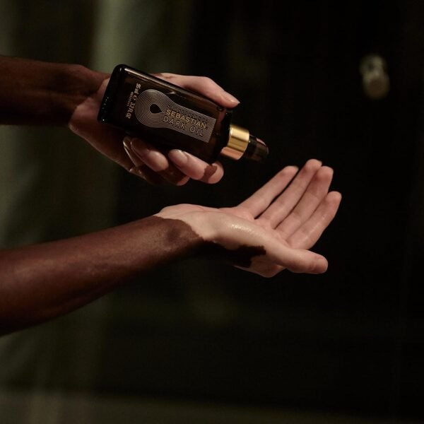 Sebastian Professional Dark Oil Lightweight Hair Styling Oil | Nourishing Blend of Natural Oils for a Smooth, Sleek Finish