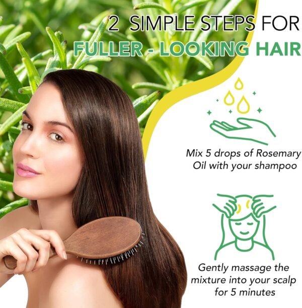 81ubMwWsciL._SL1500_.jpg 2 Pack Organic Rosemary Oil for Hair Growth,100% Pure Rosemary Essential Oil for Eyebrow and Eyelash Nourishes The Scalp