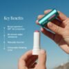 81urcQpBNUL._SL1500_.jpg COOLA Organic Liplux Tinted Lip Balm and Sunscreen with SPF 30, Dermatologist Tested Lip Care for Daily Protection, Vegan and Gluten Free, 0.15 Oz