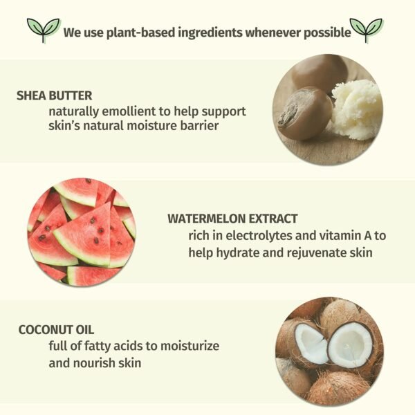 Hempz Herbal Body Moisturizer, Pearl White, Fresh Coconut/Watermelon, 2.25 Ounce