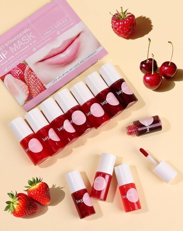 81v35ImYGGL._SL1500_.jpg Lip Tint Stain Set, Lip Stain Long Lasting Lightweight Waterproof, Transfer-Proof, Non-sticky, Lip Makeup Matte Finish