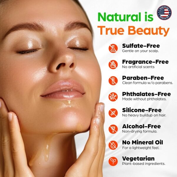 81vdmgZX2jL._SL1500_.jpg Organic Castor Oil For Face Moisturizer, Eyes, Eyelashes, Eyebrows, Wrinkles with Jojoba, Rosehip, Grapeseed, Squalane, Palmarosa, Bergamot and Vitamin E for Gentle Skin, Men & Women 1oz
