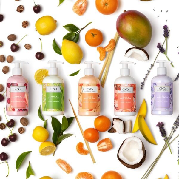 CND Scentsations Hand & Body Lotion, Deep Moisturizing and Hydrating Formula for Dry Damaged Skin, Dermatologically Tested, 8.3 oz.