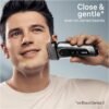 81wn48f4edL._AC_SL1500_.jpg Braun Series 8 Electric Razor for Men, with 4+1 Shaving Elements & Precision Long Hair Trimmer, Close & Gentle Even on Dense Beards, Wet & Dry Electric Razor with 60min Runtime, 8517s Galvano Silver