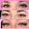 81xBpDGW7L._SL1500_.jpg Fluff Lash Extension Kit Wispy Eyelash Extension Kit 10-18MM Natural Lash Clusters 180PCS Cluster Eyelash Extensions with Lash Bond and Remover and Lash Applicator DIY Lashes Extension by Pleell