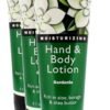 ShiKai Gardenia Hand & Body Lotion (8oz, Pack of 3) | Daily Moisturizing Skincare for Dry and Cracked Hands | With Aloe Vera & Vitamin E