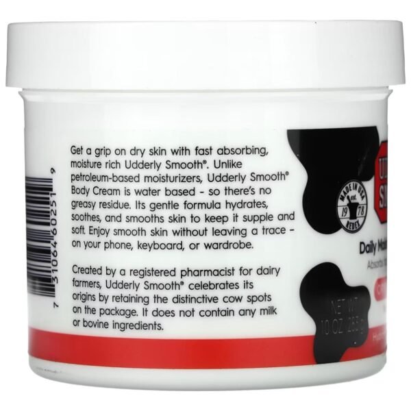 Udderly Smooth Body Cream Skin Moisturizer, 10 Ounce (Pack of 2)