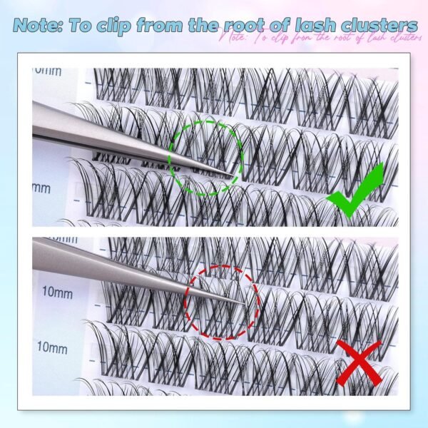 81y0tsbZ0IL._SL1500_.jpg Lash Clusters Wispy Eyelash Clusters Natural CC-Curly Cluster Lashes zanlufly Wispy Individual Lashes 180Pcs Eyelash Extension 10 12 14MM DIY Lash Extension