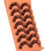 81y1bd4mz-L._SL1500_.jpg Full Cluster Lashes Natural Strips False Eyelashes Wispy Individual Lashes that Look Like Extensions 7 Pairs Multipack by Eefofnn