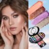 Color Nymph Makeup Palette for Girls, Travel Make up Kit Real Makeup Pallet Mini Size Makeup kit All in One Beauty Set Washable Protable Compact for Travel Party Touch Up