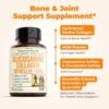 81yRN6mi2GL._AC_SL1500_.jpg Glucosamine Chondroitin MSM with Hydrolyzed Collagen Peptides - Joint Support Supplement with Quercetin, Bromelain & Boswellia Extract - Collagen pills for Hair Skin Nails - 120 Capsules