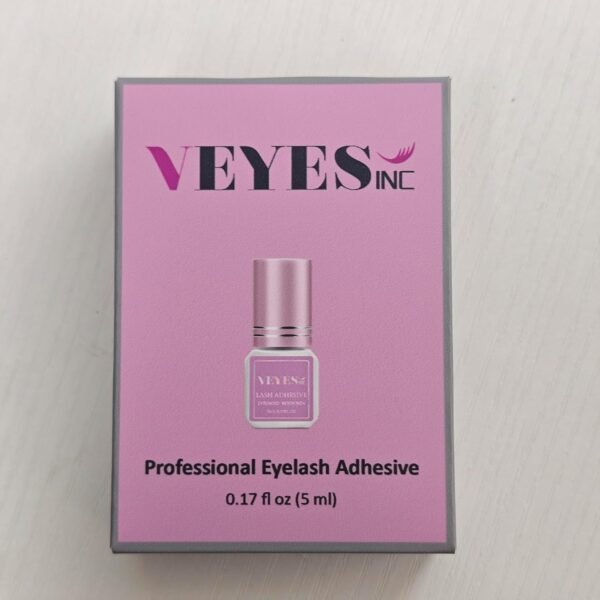 81ycTqkmiAL._SL1500_.jpg VEYES INC Eyelash Extension Glue - 0.5-1 Sec Drying (0.17fl.oz / 5ml)/Up to 8 Weeks Retention/Black Adhesive Salon Use for Lash Tech
