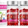 Hair Treatment Serum - Hair Vitamin Serum Capsule - Hair Styling Serum with Vitamins A C E Pro B5 - No Rinse with Moroccan, Macadamia & Avocado Oil for Women & Men - 40 Capsules(2 Pack), Red