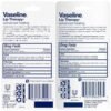 Vaseline Lip Therapy Advanced Healing 3-Pack – White Petroleum Moisturizing Lip Balm for Extremely Dry Lips, 0.35 Oz Ea