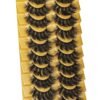 81zQ5xJD-GL._SL1500_.jpg Eyelashes Mink Lashes Fluffy Natural Look False Lashes Wispy Full Eye Lashes 8D 20 mm Long D Curl Strip Eyelashes Pack 10 Pairs Reusable Fake Eyelashes That Look Like Extensions by Goddvenus